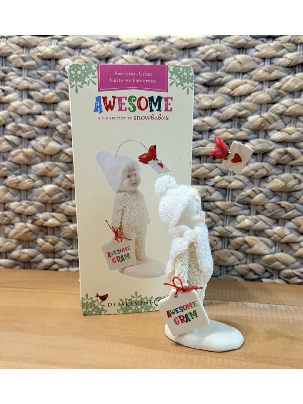 Dept 56 Snowbabies Awesome Gram Awesome Collection #6009919 2022 Cardinal